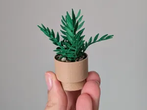 Miniature Plant for Dollhouse - No Supports