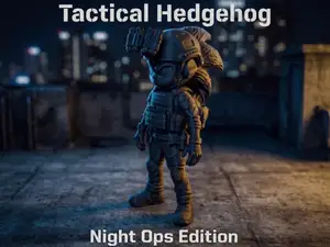Tactical Hedgehog - Night Ops Edition