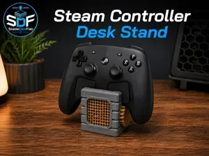 Steampunk Steam Controller Desk Stand | Display