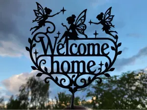 Fairy Welcome Home 2D Wall Art