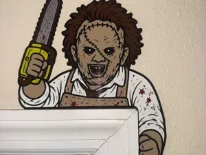 Leatherface – Halloween Door Topper