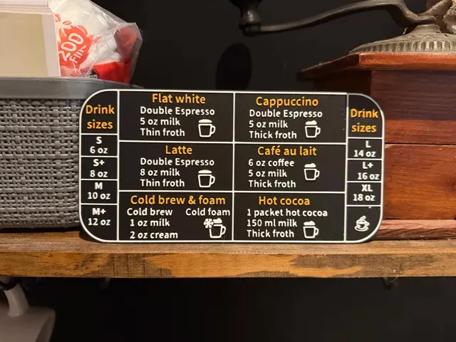 NINJA LUXE CAFE DRINK MENU — Фото 5 из 5