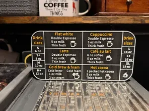 NINJA LUXE CAFE DRINK MENU