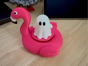 Flamingo Pool Float Fidget Clicker