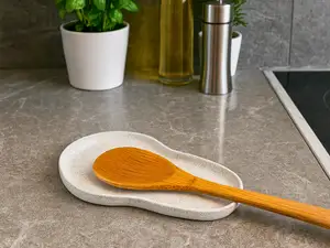 Kitchen Spoon & Spatula Rest - Utensil Tray
