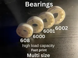 assorted bearings