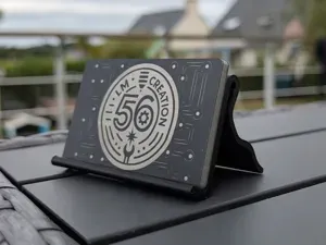 Présentoir à cartes de visite pour bureau ou stand