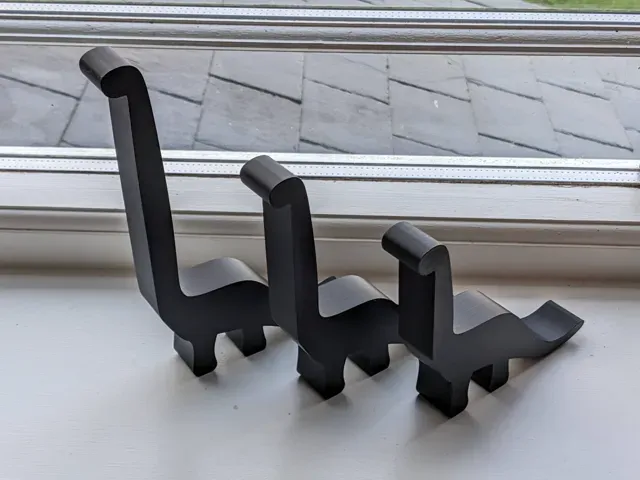 Long Neck Dinosaur Parametric Adjustable Length — Фото 4 из 4