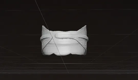 羽毛戒指 艺术个性简约戒指 — Image 6 of 6