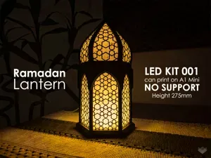 Ramadan Lantern - LED KIT 001 - No Support
