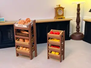 Mini Market Tray Storage Shelf Set (2 Sizes)
