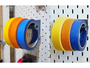Pegboard Tape Holder Screwed & Skadis Mount