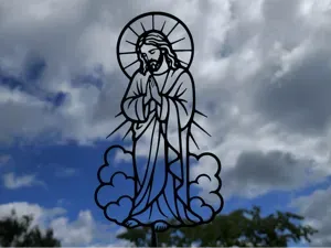Praying Jesus Wall Art Decor