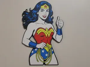 Wonder Woman V2 Comic Wall Art