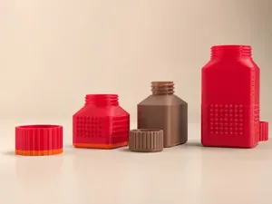 fully parametric screw top jar