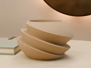 Ufo Planter | Futuristic Spiral Plant Pot