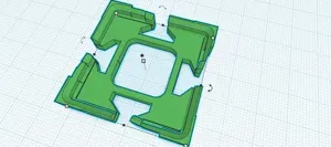 Clickfinity Refined Baseplates for use with Gridfinity