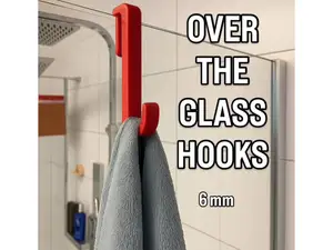 Over The Glass Hooks 6 mm