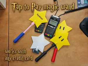Tap to Pay magic credit card wand - Star