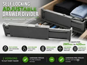 Adjustable Drawer Divider - Multi-purpose