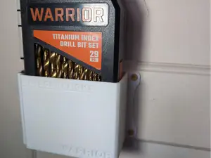61637 Warrior Titanium Drill Bit Index Set Mount