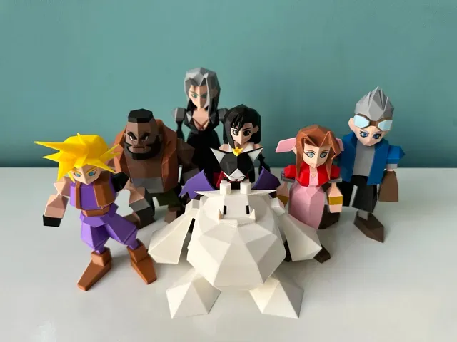 Final Fantasy VII - CAIT SITH - MULTIPART - FF7 — Фото 10 из 12