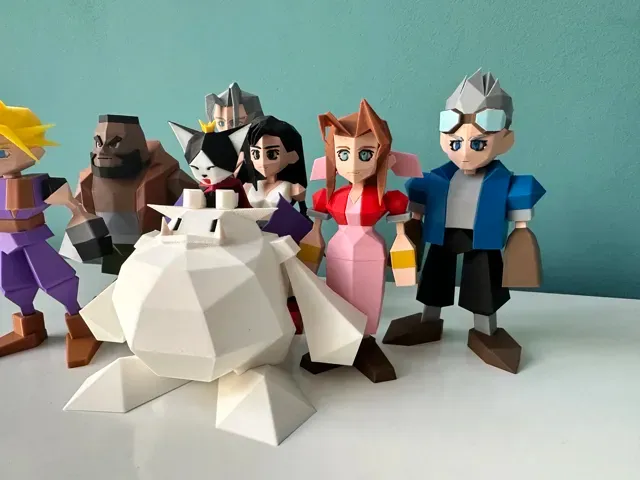 Final Fantasy VII - CAIT SITH - MULTIPART - FF7 — Фото 9 из 12