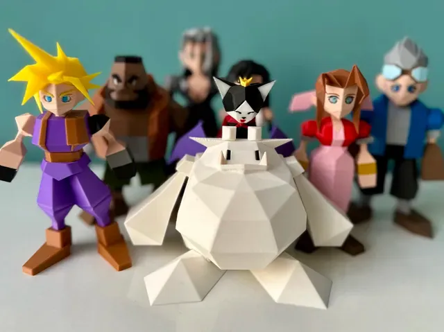 Final Fantasy VII - CAIT SITH - MULTIPART - FF7 — Фото 7 из 12