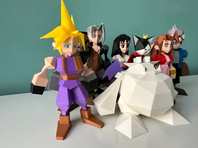 Final Fantasy VII - CAIT SITH - MULTIPART - FF7 — Фото 8 из 12