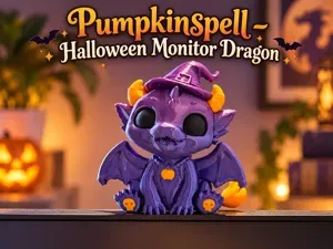 Pumpkinspell – Halloween Monitor Dragon