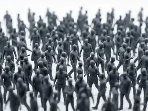 Miniature People | 1000 Low Poly Figures | 1/10