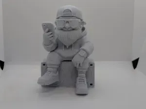 Urban Gnome – The Chill Sculpt Sitting on Beats