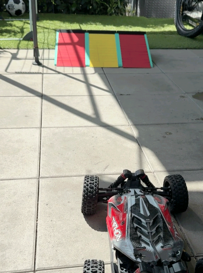 RC Sprungrampe Rampe Arrma CAR Auto Model bau