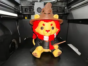 Mascota casa Gryffindor a color
