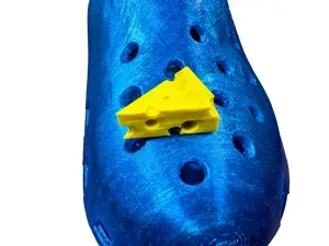 Cheese Croc Shoe Charm (Jibbitz)
