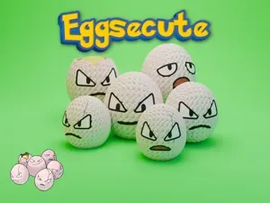 Crochet Pokémon Eggsecute Easter Eggs NO AMS