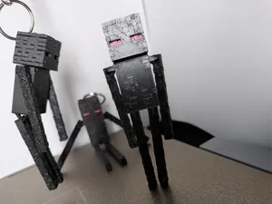 Enderman - Print in Place Articulated
