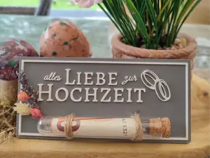 alles Liebe zur Hochzeit