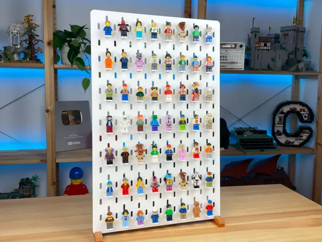 Minifigure plate for IKEA Skadis
