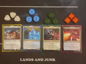 MTG Avatar Element Bending Tokens