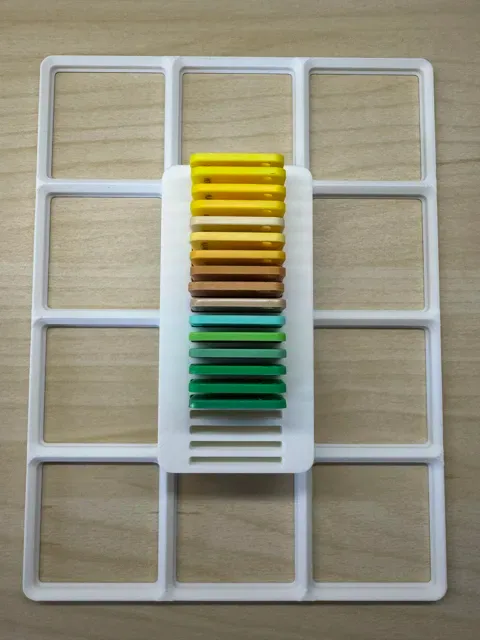 Gridfinity Filament Swatch Holder (four sizes) — Фото 5 из 8
