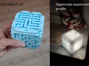 The Hidden Maze Cube – Expandable Marble Puzzle