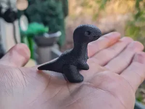Tiny Velociraptor Desk Buddy – Cute Dinosaur