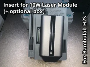 Insert for H2S 10W Laser Module (+Box)