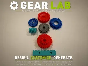 Gear Lab – Parametric Gear Generator