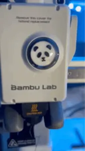 Extruder Wheel Panda logo for A1/A1 mini
