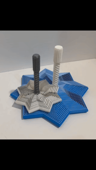 SPINNY Collapsable Star Fidget - Print in Place