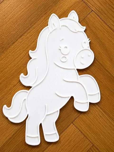 Colorea estas figuritas de Caballitos kawaii — Фото 4 из 9