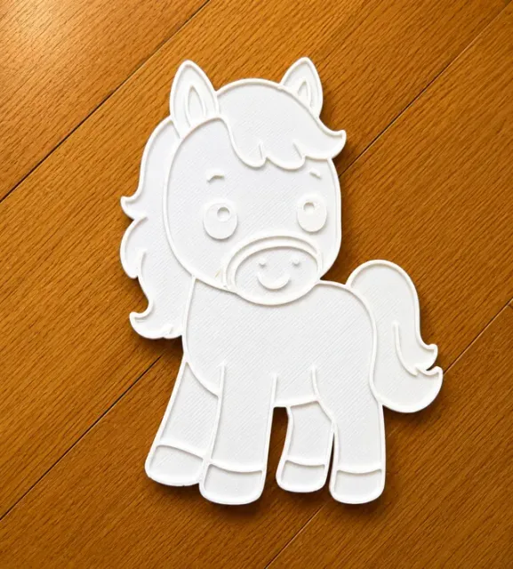 Colorea estas figuritas de Caballitos kawaii — Фото 9 из 9