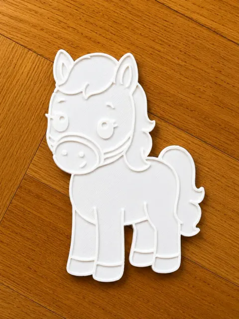 Colorea estas figuritas de Caballitos kawaii — Фото 6 из 9